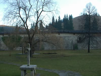 ziduri exterioare Manastirea  Sucevita