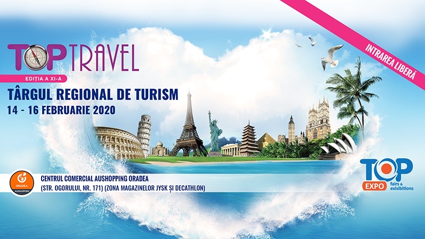 Targul de turism TOP TRAVEL Oradea 14-16 februarie 2020