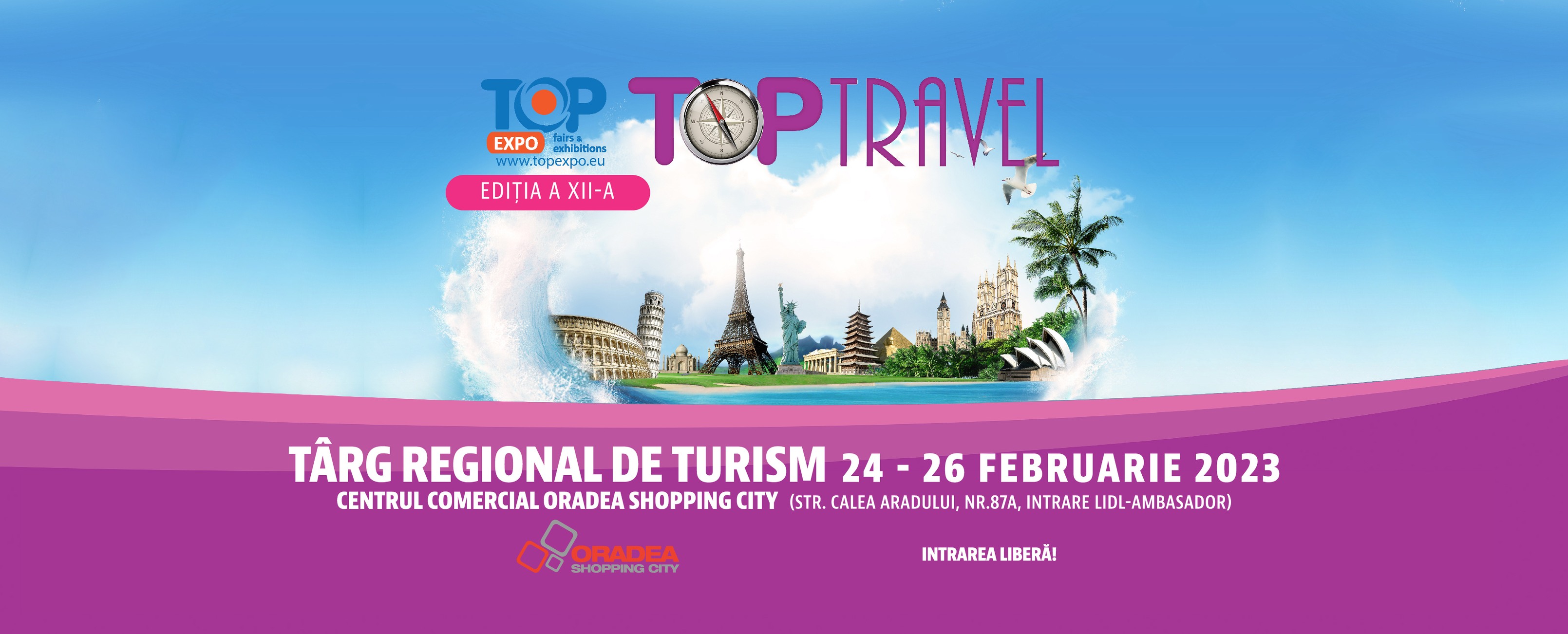 Top Travel Targul de Turism de la Oradea 24-26 februarie 2023